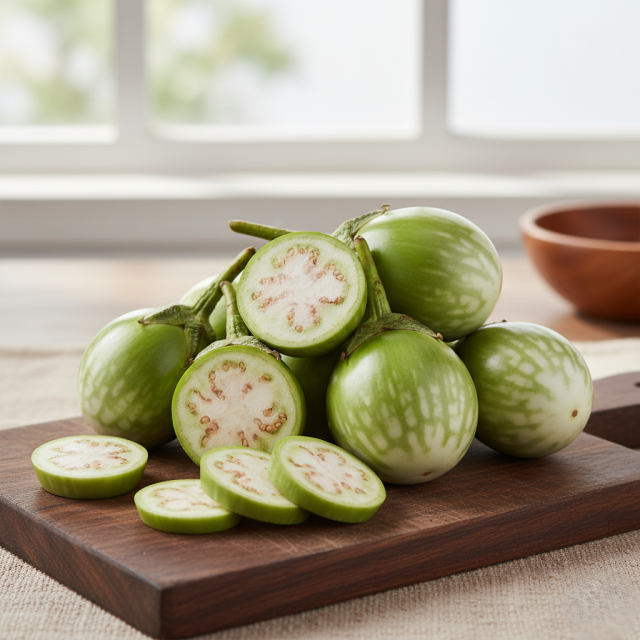 Green Brinjal (Hara Baingan)