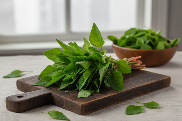 Green Amaranth Leaves (Hari Chaulai)